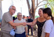 Miguel Ángel Navarro y Beatriz Estrada impulsan bienestar comunitario en Acaponeta con obras sociales y educativas