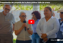 Presentación del proyecto de la plaza pública Valle de urraca