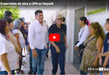 Supervisión de obra a UPN en Nayarit