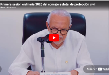 Primera sesión ordinaria 2026 del consejo estatal de protección civil